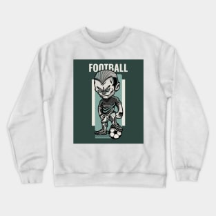 Football Player Crewneck Sweatshirt